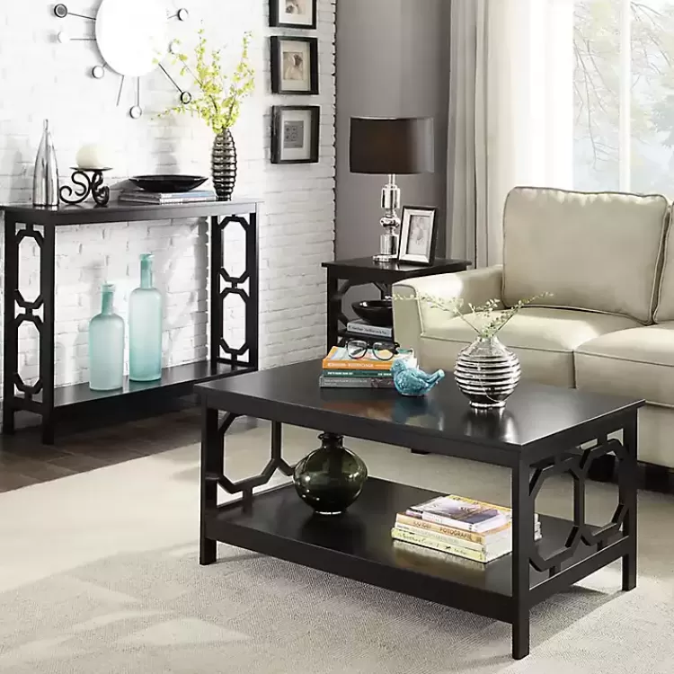 Octagon 2-Shelf Accent Table>Kirklands Home Store