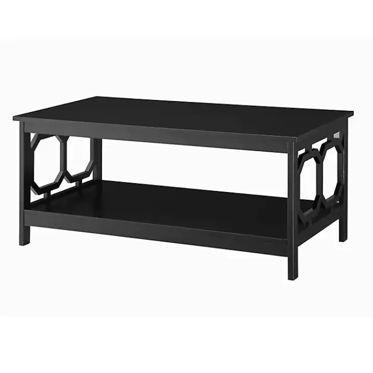 Octagon Single Shelf Coffee Table>Kirklands Home Online