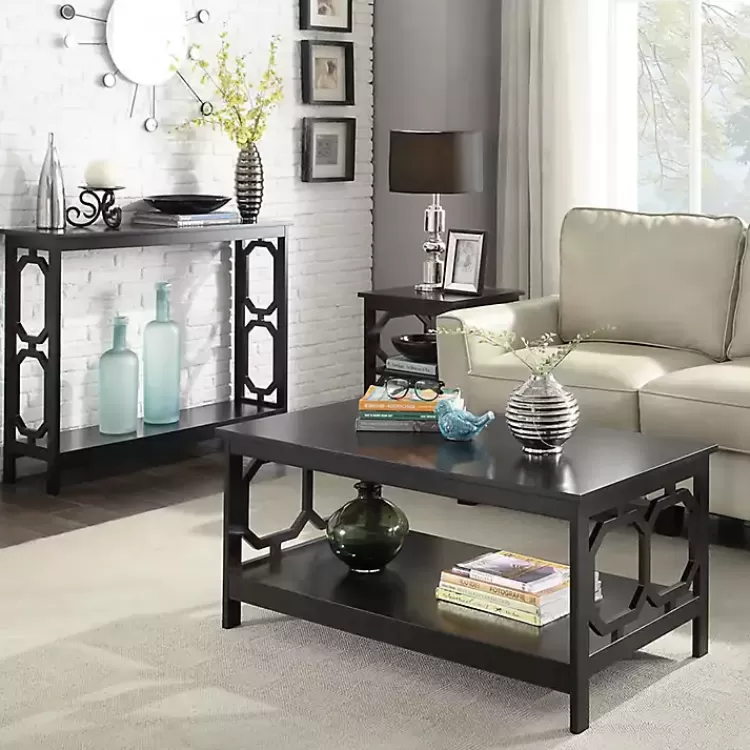 Octagon Single Shelf Console Table>Kirklands Home Best Sale