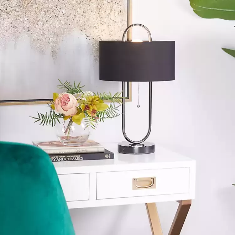 Open Metal Loop Table Lamp>Kirklands Home Store