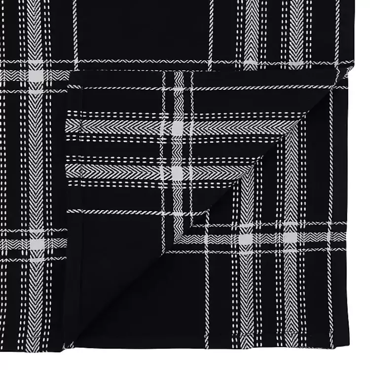 Plaid Cotton Table Runner, 72 in.>Kirklands Home Clearance
