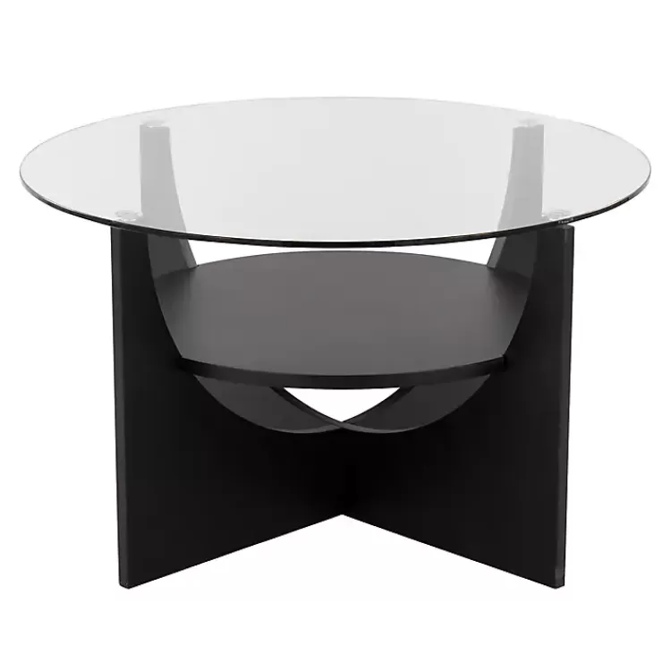 Round Glass Coffee Table>Kirklands Home Shop