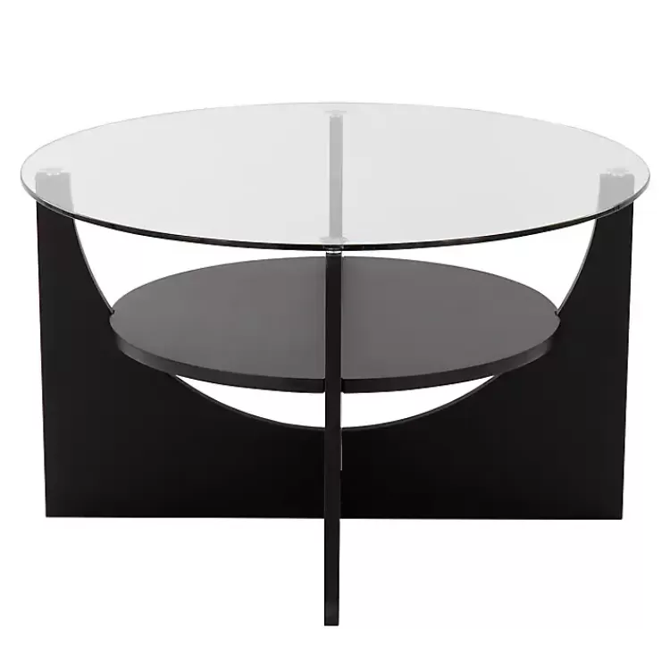 Round Glass Coffee Table>Kirklands Home Shop