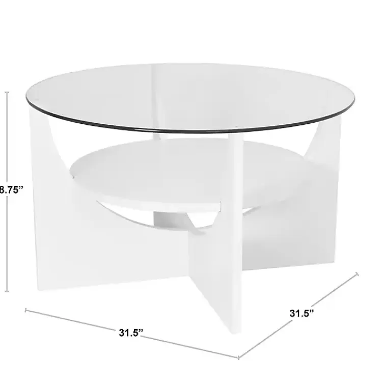 black_round_glass_coffee_table_6.webp Round Glass Coffee Table>Kirklands Home Shop