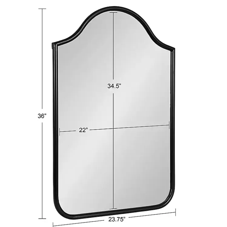 black_scalloped_arch_fellows_wall_mirror_9.webp Scalloped Arch Fellows Wall Mirror>Kirklands Home Shop