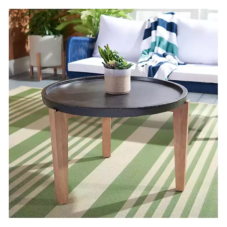 Sera Outdoor Side Table>Kirklands Home Shop