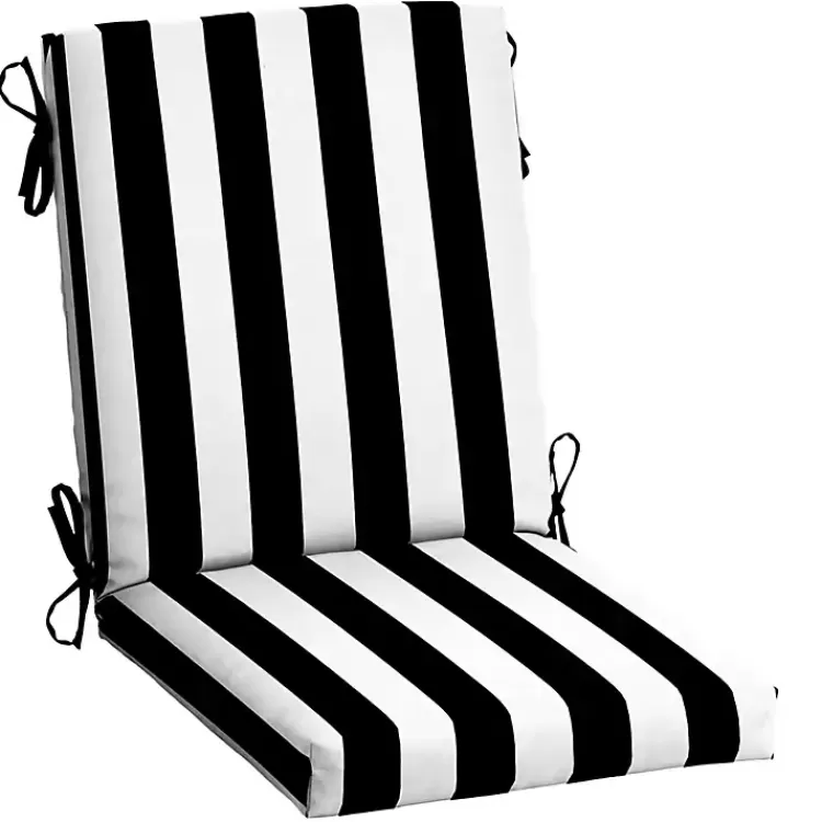 Stripe Luxe Outdoor Dining Chair Cushion>Kirklands Home Cheap