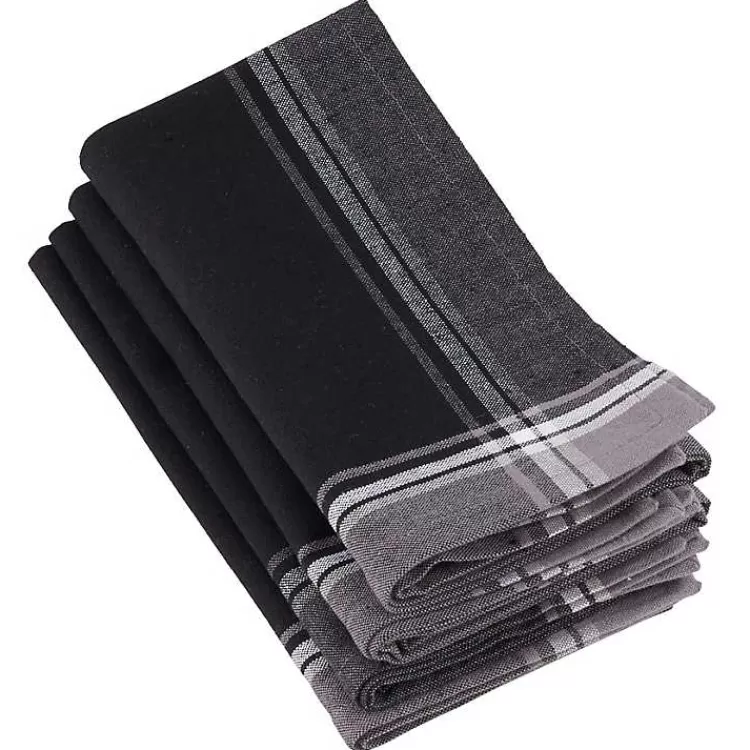 Striped Border Cotton Napkins, Set of 4>Kirklands Home Best