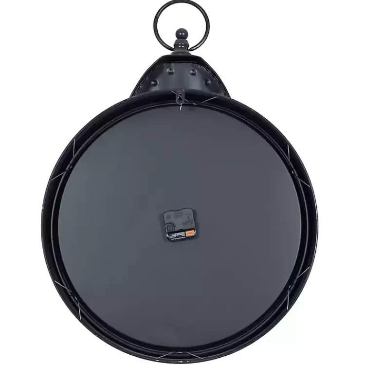 Black Vintage Pocket Watch Wall Clock>Kirklands Home Cheap