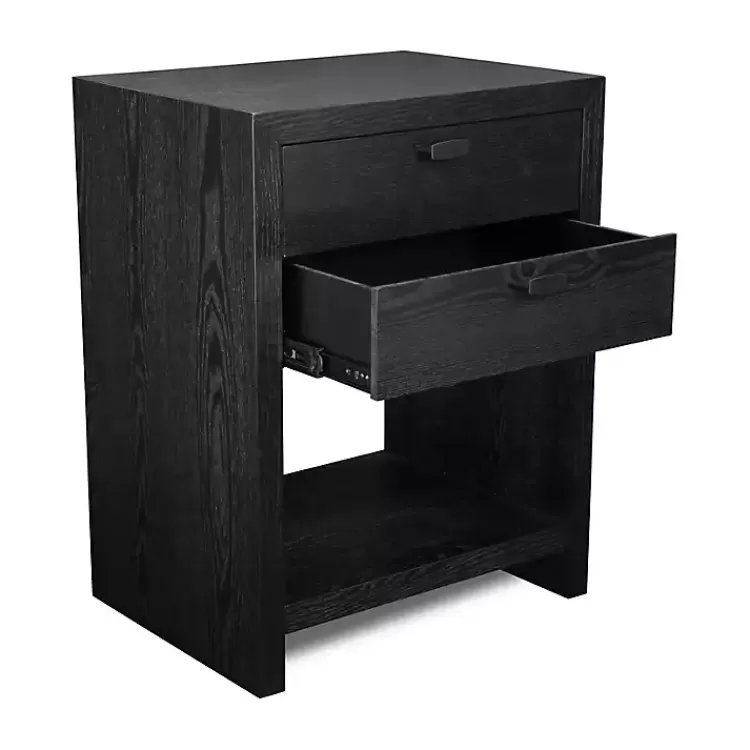 black_vivara_drawer_nightstand_5.webp Vivara 2-Drawer Nightstand>Kirklands Home Cheap