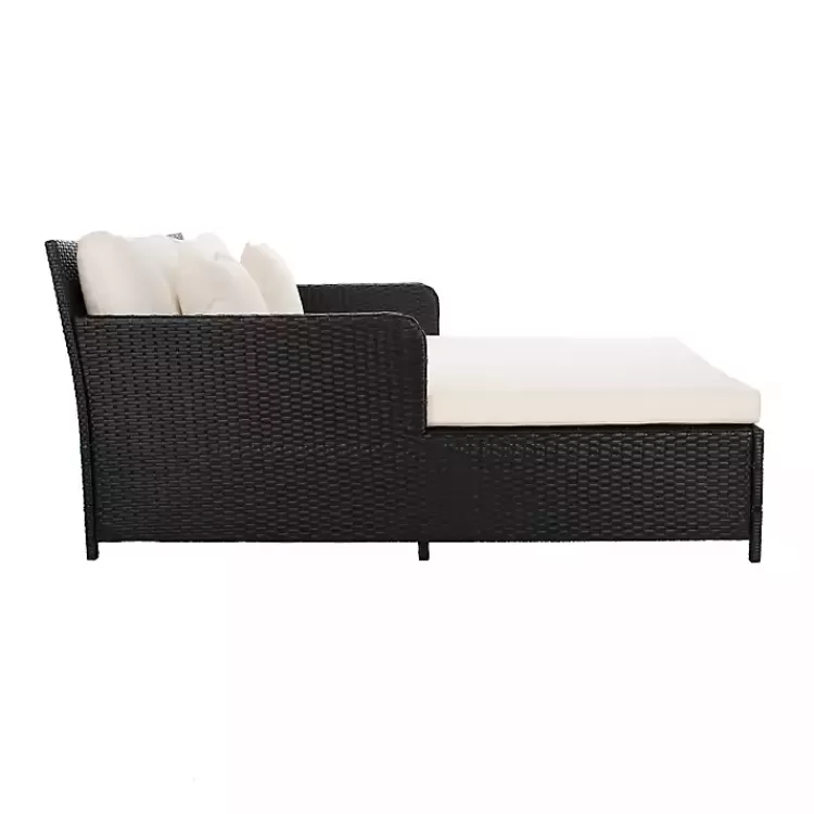black_wicker_outdoor_daybed_2.webp Black Wicker Outdoor Daybed>Kirklands Home Outlet