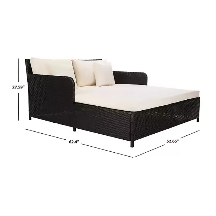 black_wicker_outdoor_daybed_4.webp Black Wicker Outdoor Daybed>Kirklands Home Outlet