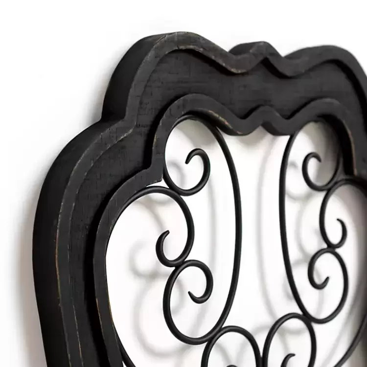 Wood and Metal Decorative Wall Plaque>Kirklands Home Store