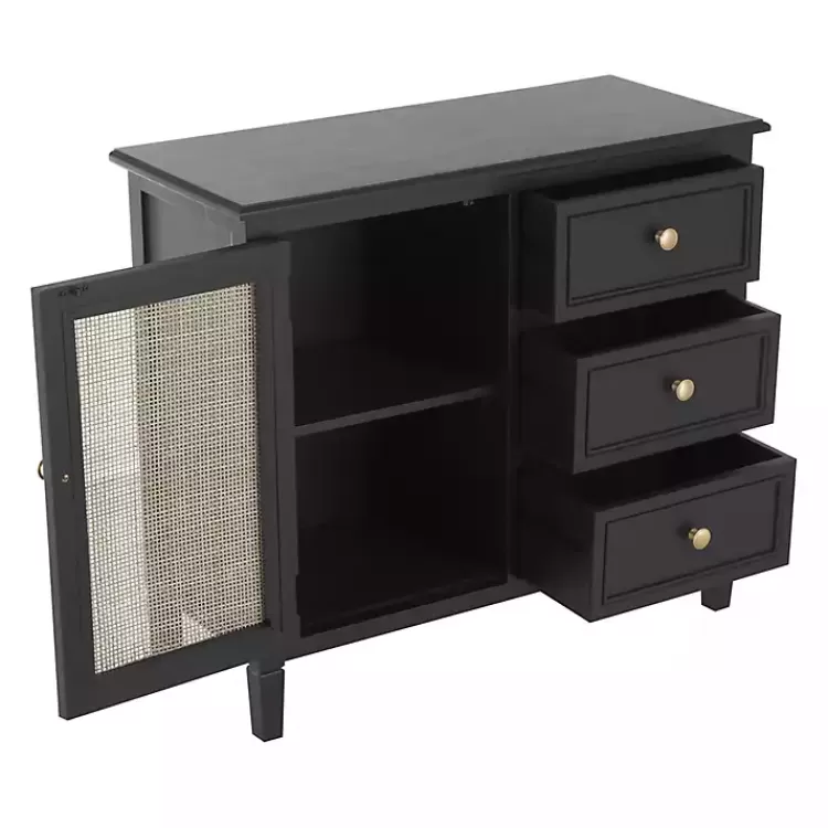 black_wood_and_natural_rattan_cabinet_3.webp Wood and Natural Rattan Cabinet>Kirklands Home Best Sale