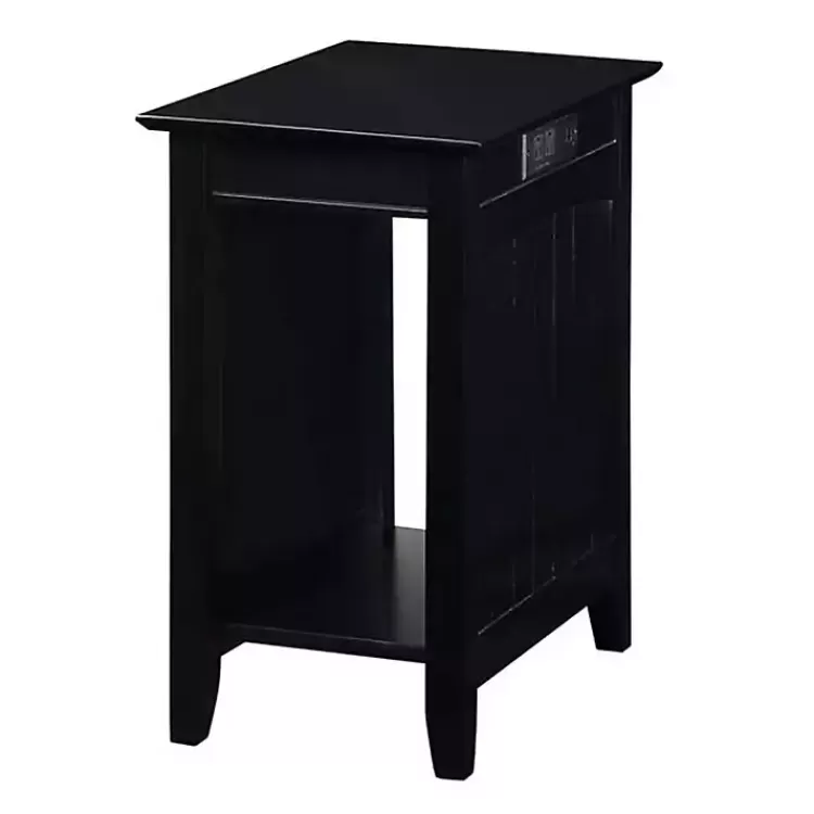 Wood Charging Open Accent Table>Kirklands Home Discount