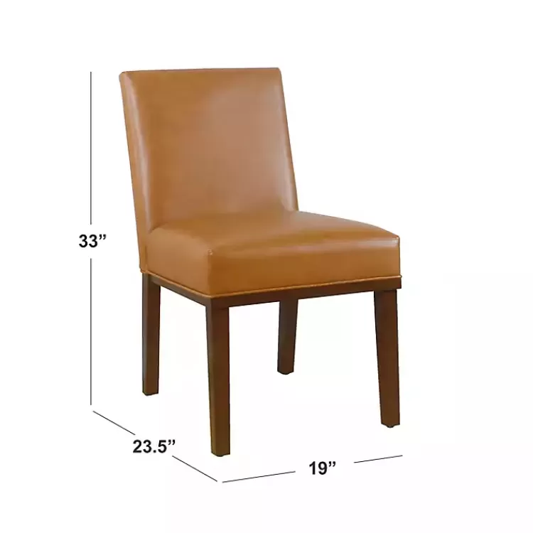 blair_carmel_leather_dining_chair_5.webp Blair Carmel Leather Dining Chair>Kirklands Home Fashion