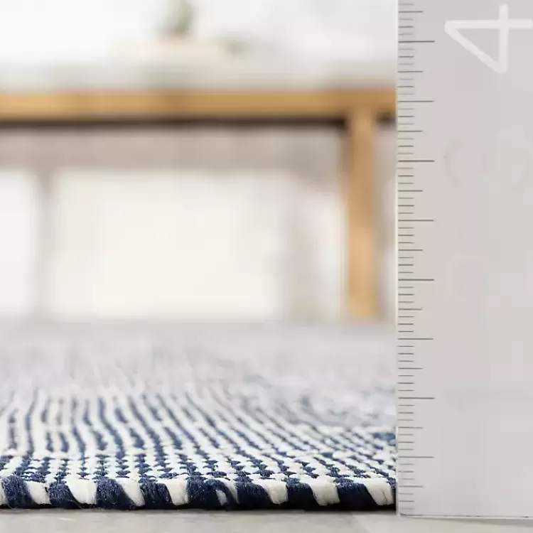blue__ivory_checkered_indooroutdoor_runner_x_2.webp Blue & Ivory Checkered Indoor/Outdoor Runner, 3x8>Kirklands Home New