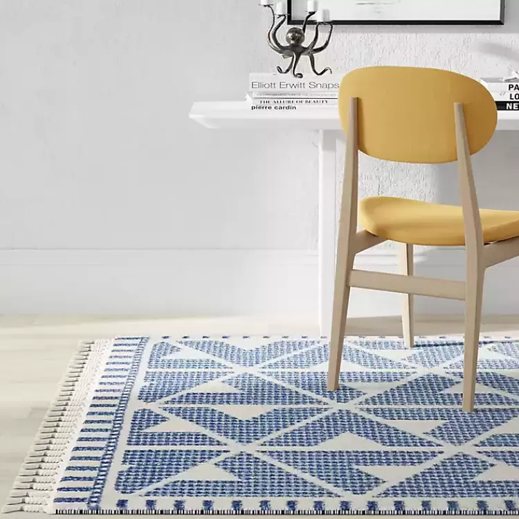 blue__white_geometric_shag_area_rug_x_3.webp & White Geometric Shag Area Rug, 8x10>Kirklands Home Flash Sale