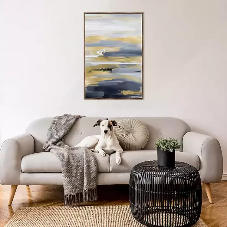 blue_and_gold_intuition_ii_canvas_art_print_5.webp Blue and Gold Intuition II Canvas Art Print>Kirklands Home Best Sale