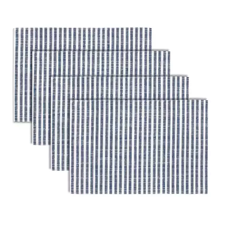 Blue and White Striped 4-pc. Placemat Set>Kirklands Home Hot
