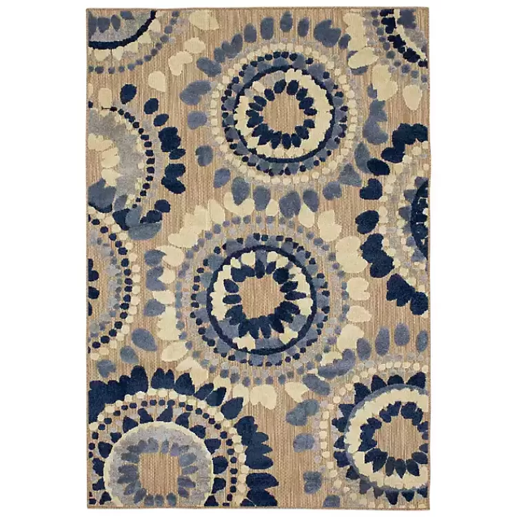 Blue Bliss Bay Outdoor Area Rug, 7x10>Kirklands Home Cheap