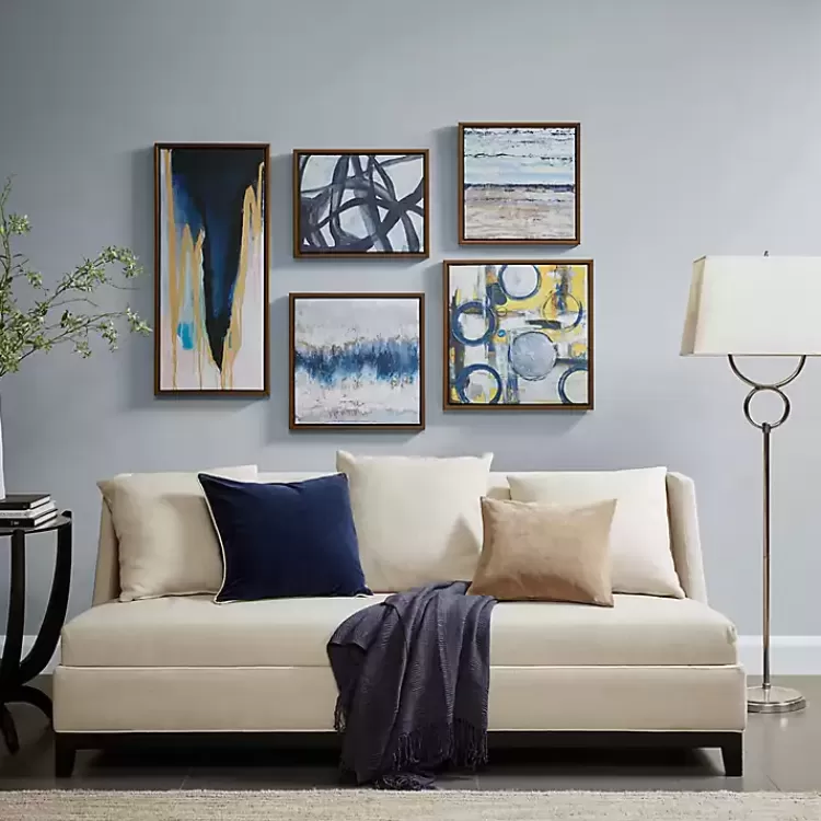 Bliss Multi-Sized Canvas Art Prints, Set of 5>Kirklands Home Best Sale