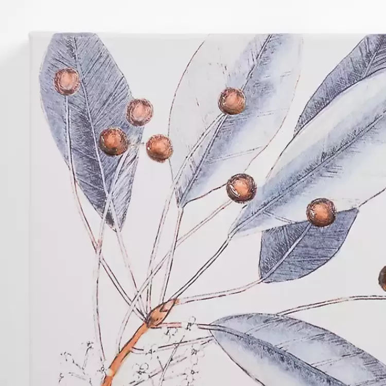 Blue Botanical Berries Canvas Art Prints, Set of 2>Kirklands Home Flash Sale