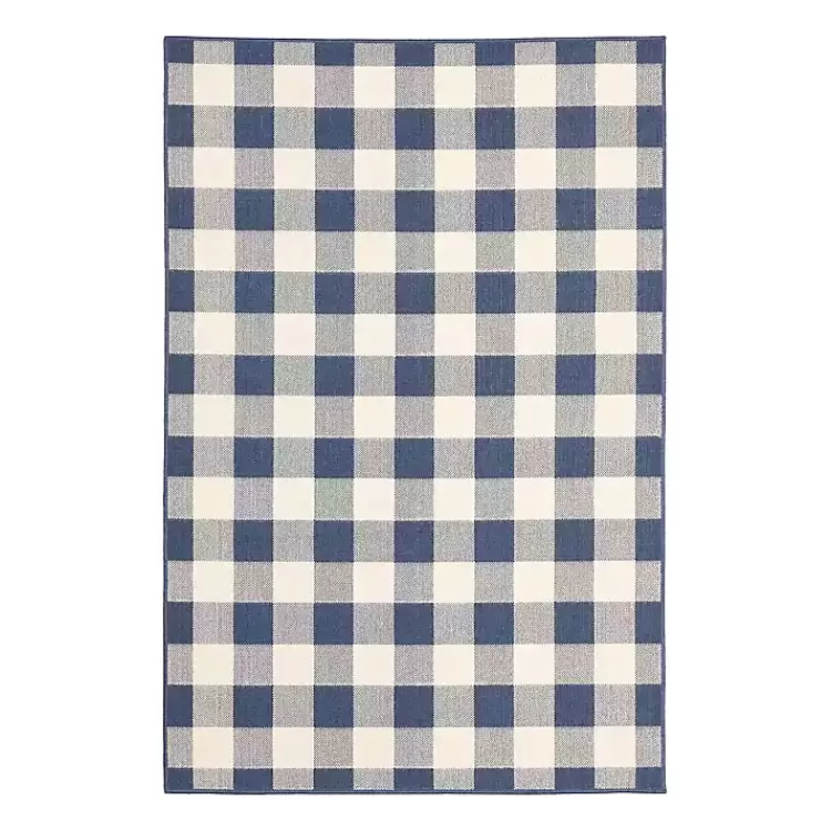 Buffalo Check Outdoor Accent Rug, 2x3>Kirklands Home Online