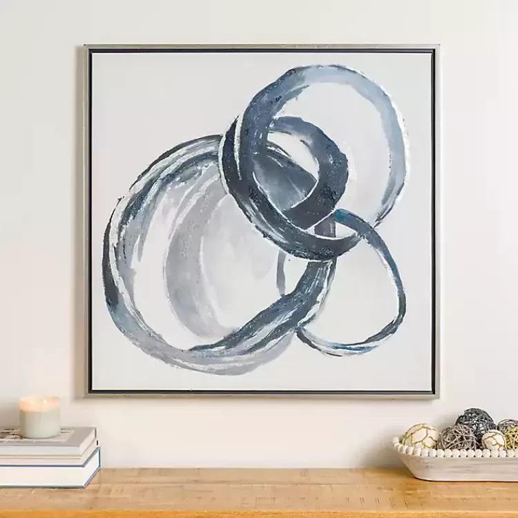 Blue Connections Canvas Art Print>Kirklands Home New