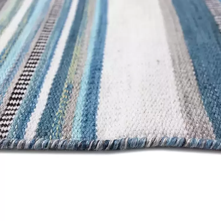 blue_dhurri_stripe_indooroutdoor_area_rug_x_7.webp Dhurri Stripe Indoor/Outdoor Area Rug, 7x9>Kirklands Home Shop