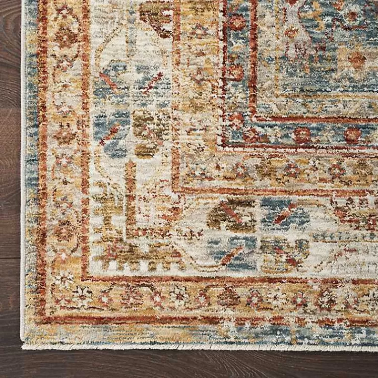 blue_distressed_multi_medallion_runner_x_3.webp Blue Distressed Medallion Runner, 2x10>Kirklands Home Flash Sale