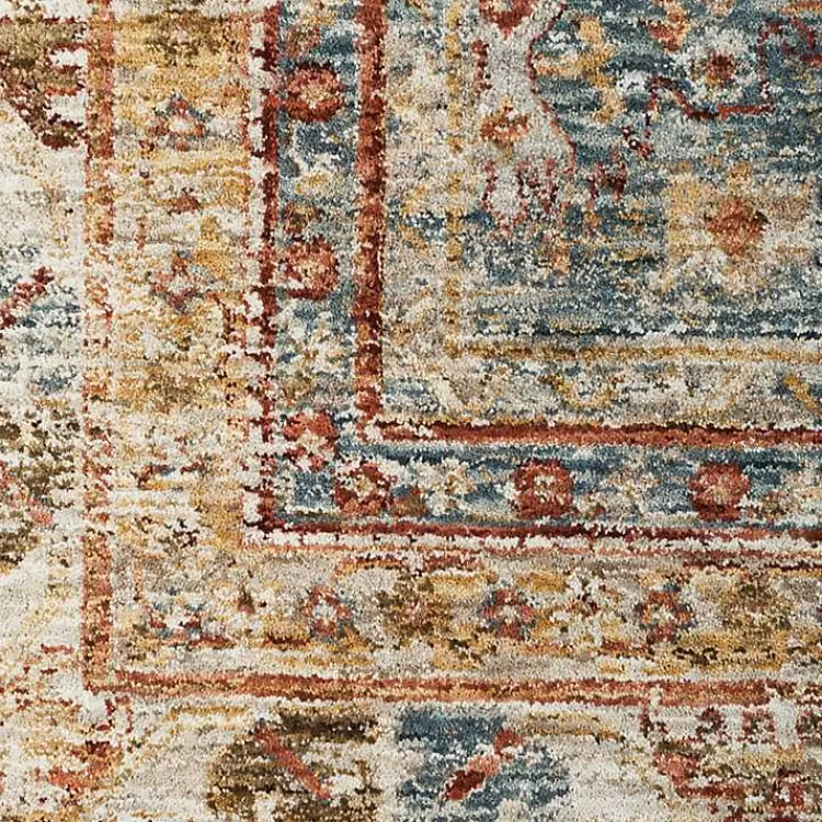 blue_distressed_multi_medallion_runner_x_4.webp Blue Distressed Medallion Runner, 2x10>Kirklands Home Flash Sale