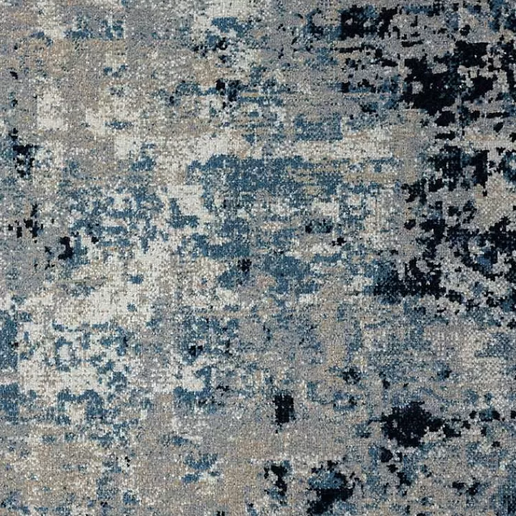 blue_distressed_washable_area_rug_x_5.webp Blue Distressed Washable Area Rug, 7x9>Kirklands Home Clearance