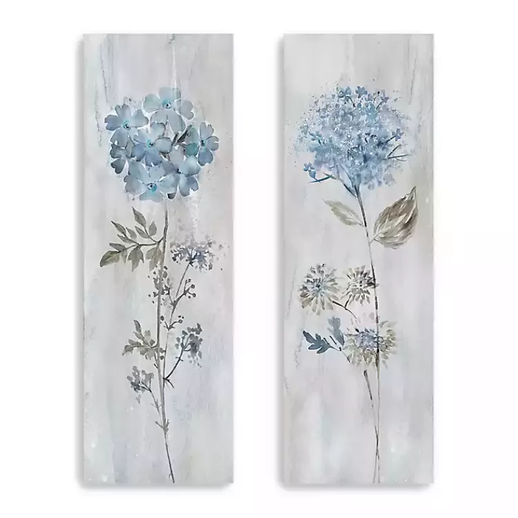 Blue Dreaming 2-pc. Canvas Art Prints, 10x30 in.>Kirklands Home Sale