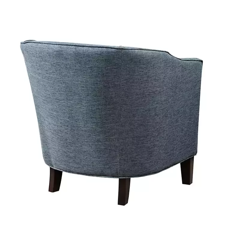 blue_emery_barrel_accent_chair_4.webp Emery Barrel Accent Chair>Kirklands Home Store