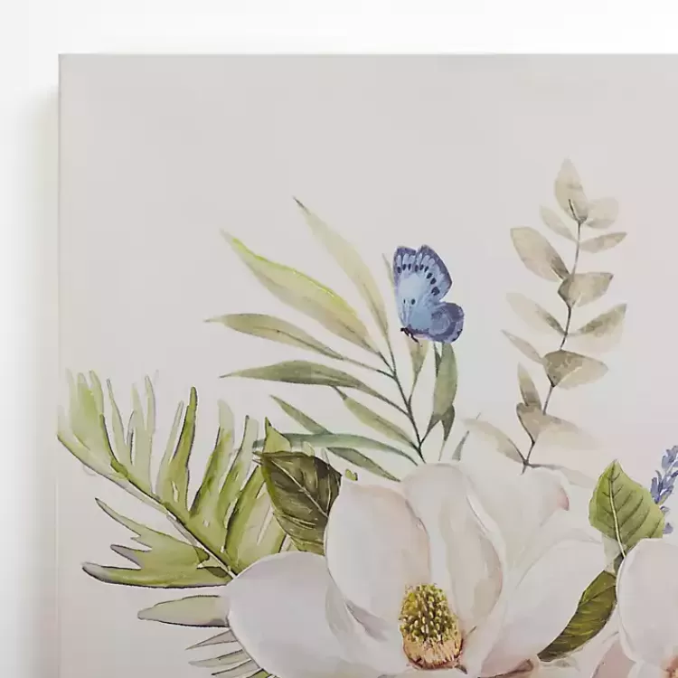 Blue Floral in China Vase II Canvas Art Print>Kirklands Home Best