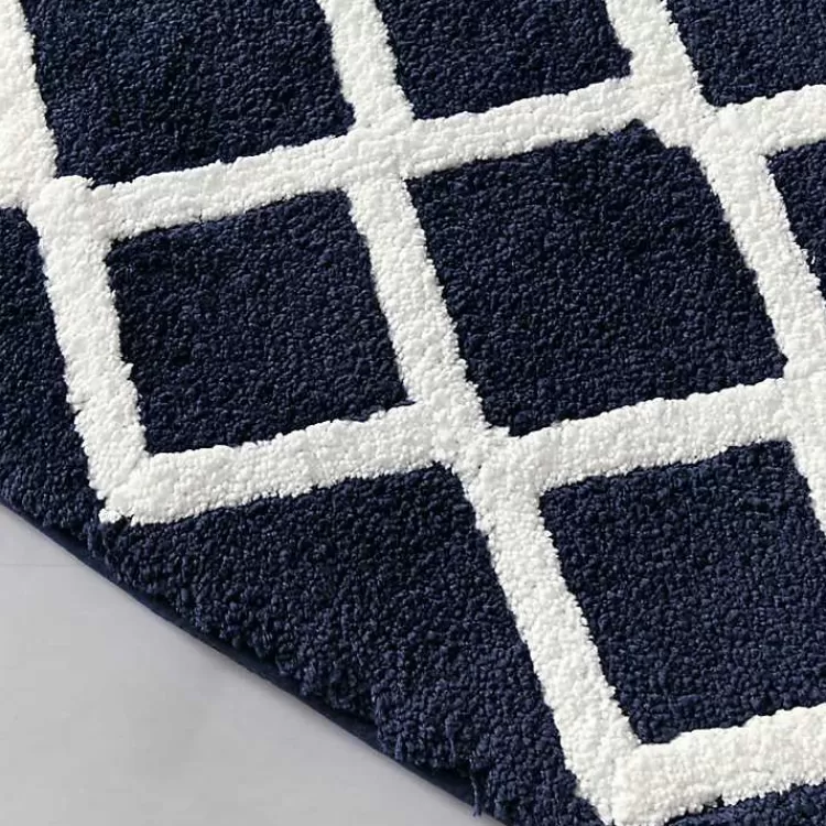 blue_geometric_pattern_reversible_bath_mat__in_4.webp Blue Geometric Pattern Reversible Bath Mat, 34 in.>Kirklands Home Best