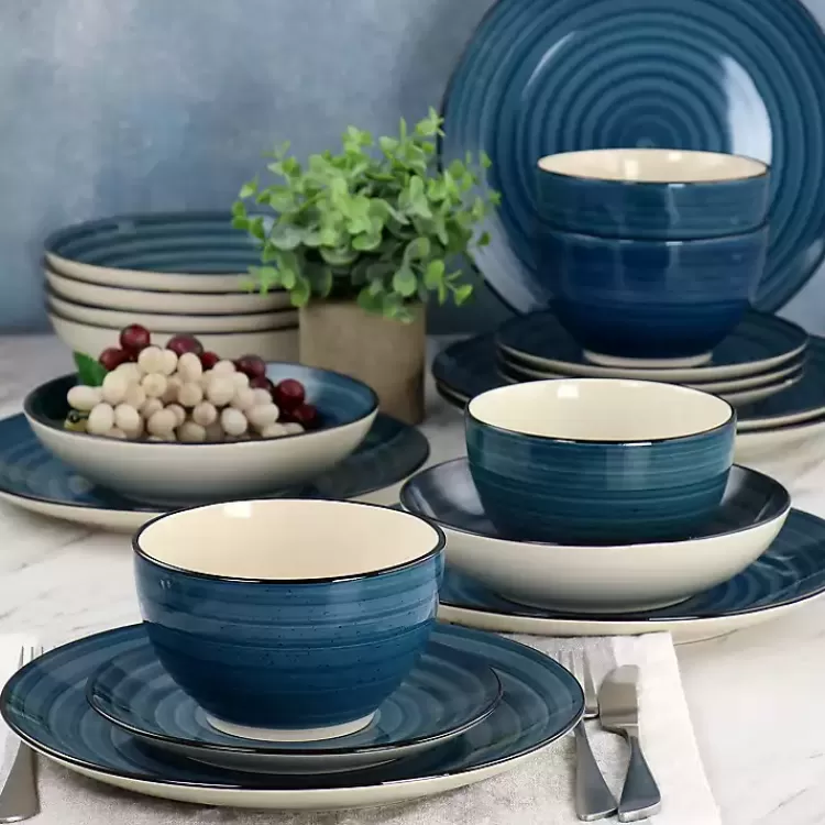Gia Stoneware 24-pc. Dinnerware Set>Kirklands Home Best Sale