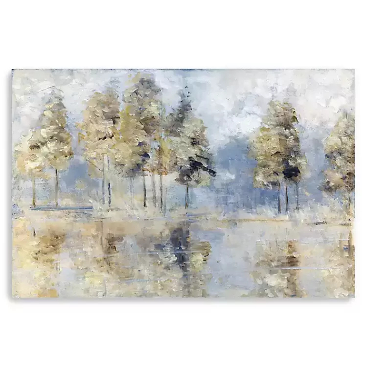 Blue Golden Forest Giclee Canvas Art Print>Kirklands Home Clearance