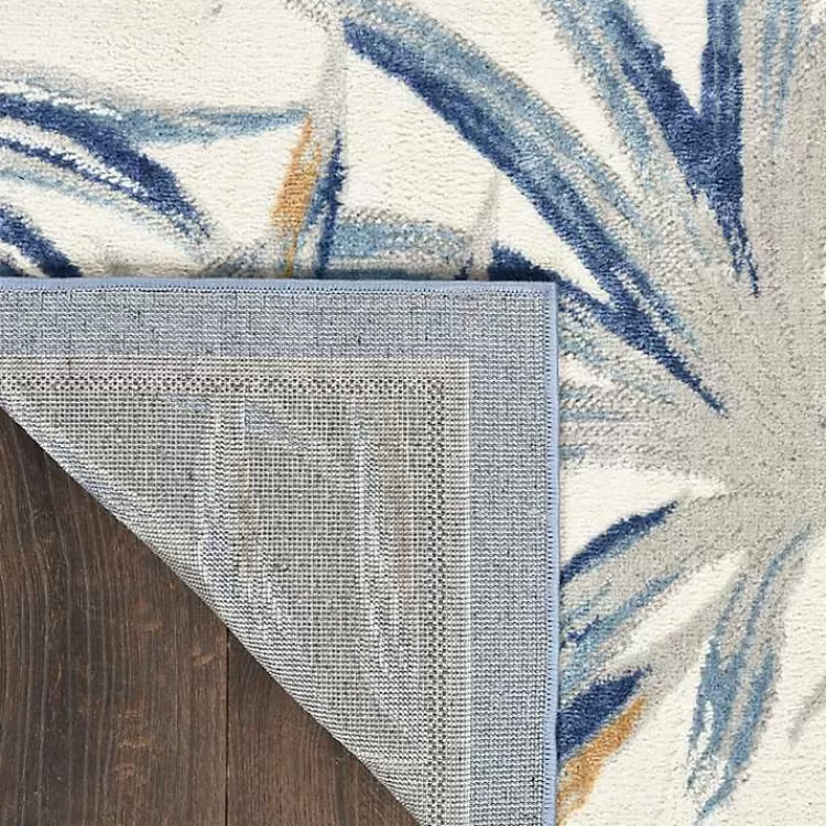 blue_grand_leaf_coastal_area_rug_x_2.webp Blue Grand Leaf Coastal Area Rug, 5x7>Kirklands Home Outlet