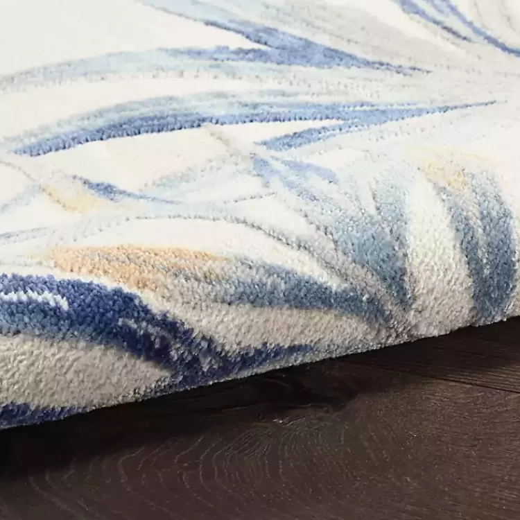 blue_grand_leaf_coastal_area_rug_x_4.webp Blue Grand Leaf Coastal Area Rug, 5x7>Kirklands Home Outlet