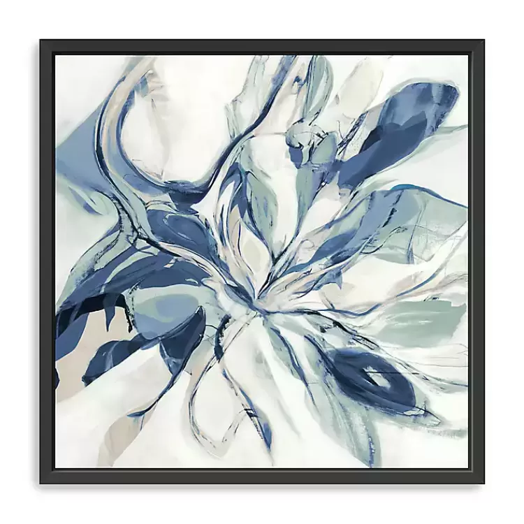 Blue Halcyon Framed Canvas Art Print>Kirklands Home Cheap