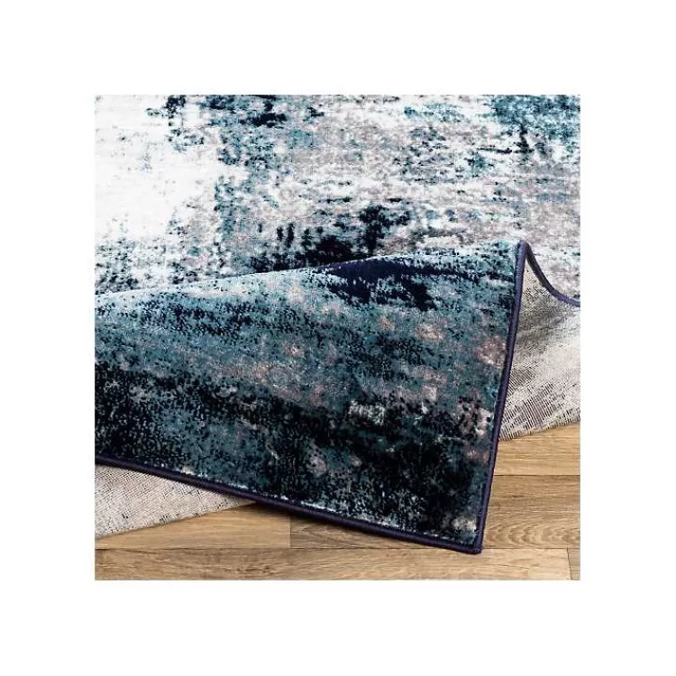 Blue Harper Abstract Area Rug, 5x7>Kirklands Home Best Sale