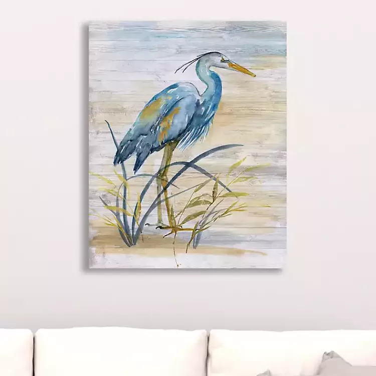 Blue Heron Giclee Canvas Art Print>Kirklands Home Clearance