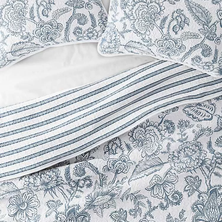 blue_jacobean_reversible_pc_king_quilt_set_4.webp Blue Jacobean Reversible 3-pc. King Quilt Set>Kirklands Home Flash Sale