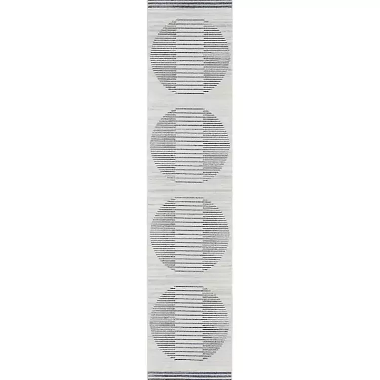 Blue Linear Sphere Washable Runner, 2x10>Kirklands Home Best