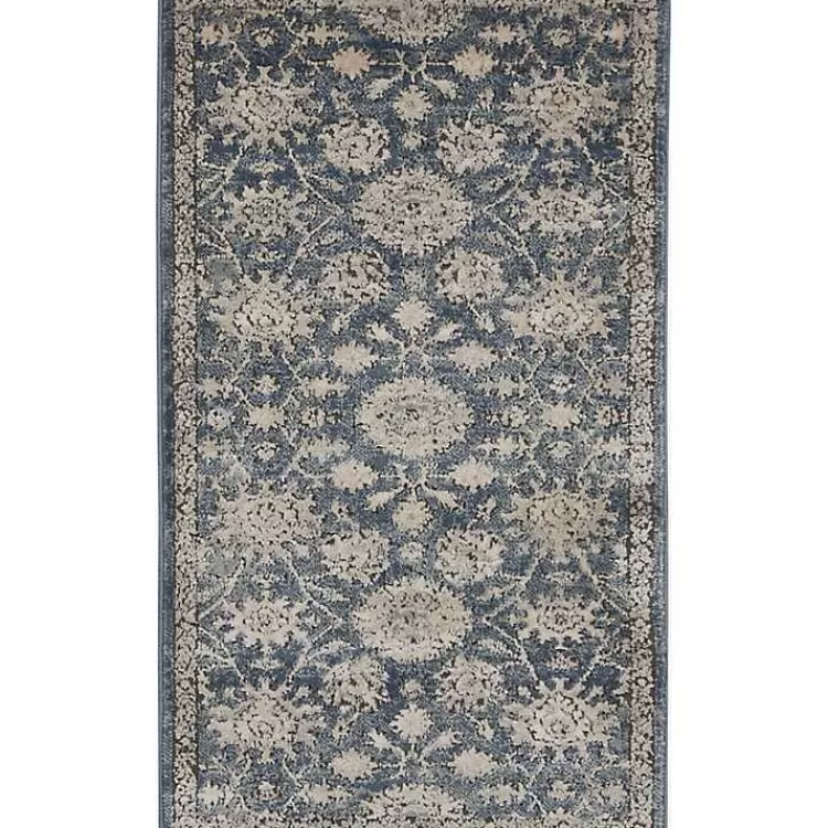 Blue Lush Vines Accent Rug>Kirklands Home Hot
