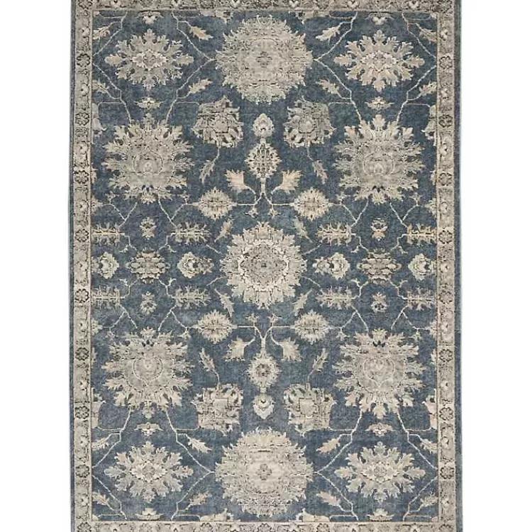 Blue Lush Vines Area Rug, 5x7>Kirklands Home Best