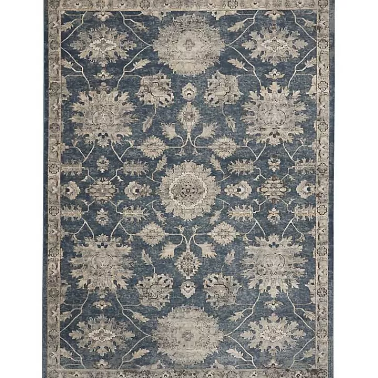 Blue Lush Vines Area Rug, 8x10>Kirklands Home Store