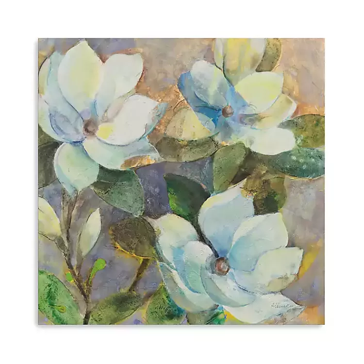 Blue Magnolias Canvas Art Print>Kirklands Home Online